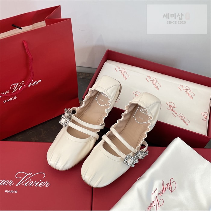 Roger Vivier 로저비비에 스트랩 발레리나 플랫 슈즈 신발 14번 이미지
