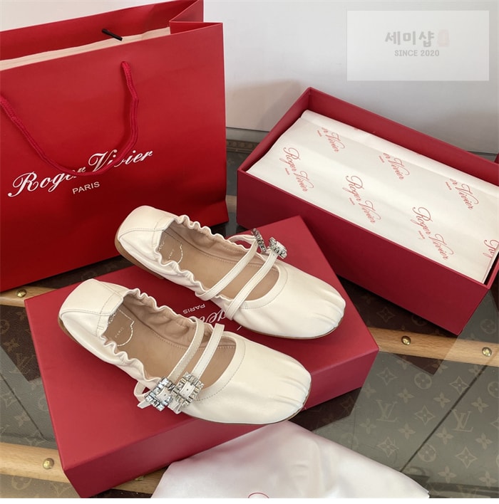 Roger Vivier 로저비비에 스트랩 발레리나 플랫 슈즈 신발 15번 이미지
