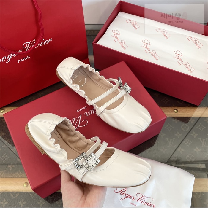Roger Vivier 로저비비에 스트랩 발레리나 플랫 슈즈 신발 17번 이미지