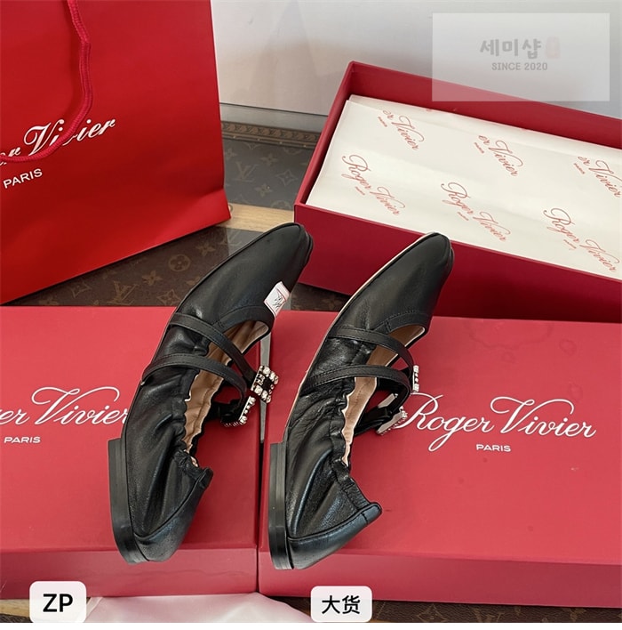 Roger Vivier 로저비비에 스트랩 발레리나 플랫 슈즈 신발 27번 이미지