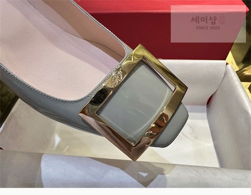 Roger Vivier 로저 비비에 트럼펫 메탈 버클 펌프스4.5cm 신발 13번 이미지