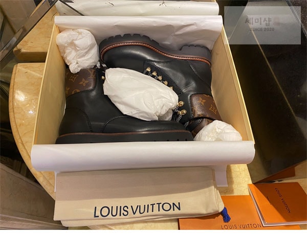 Louis Vuitton 루이비통 모노그램 워커 부츠 신발 1번 이미지