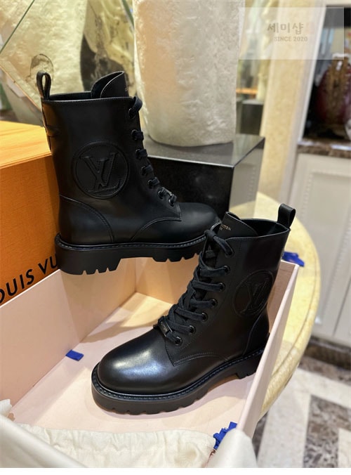 Louis Vuitton 루이비통 LV 테리토리 레이스업 부츠 신발 3번 이미지