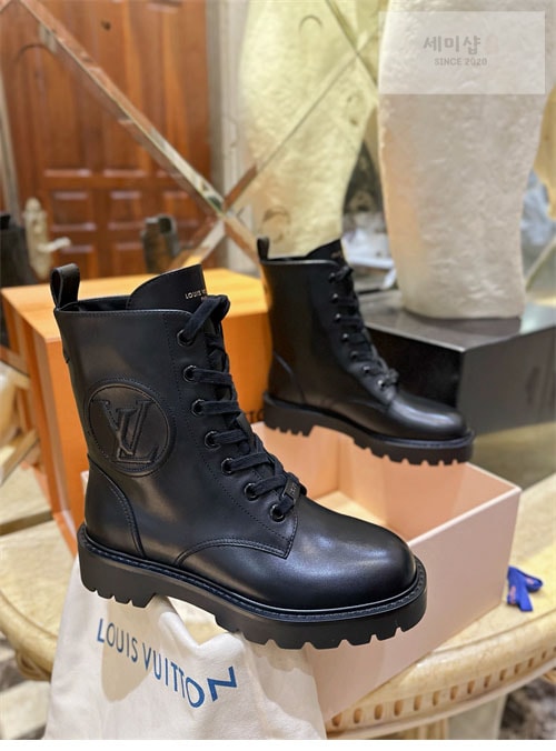 Louis Vuitton 루이비통 LV 테리토리 레이스업 부츠 신발 4번 이미지