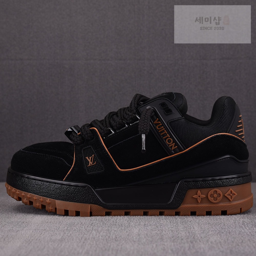 Louis Vuitton 루이비통 lv 트레이너 맥시 스니커즈 블랙 신발 1번 이미지