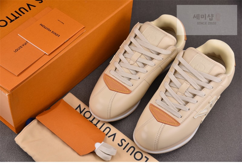Louis Vuitton 루이비통 x 니고 버터 소프트 스니커즈 베이지 신발 11번 이미지