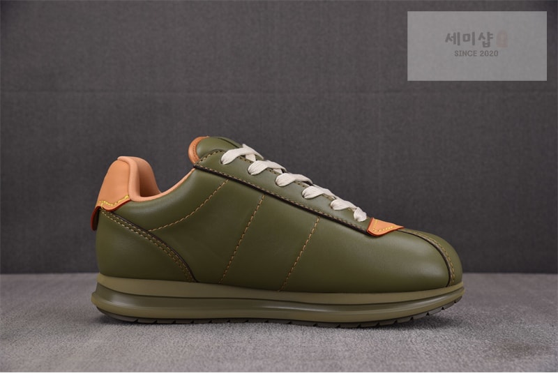 Louis Vuitton 루이비통 x 니고 LV 버터소프트 스니커즈 카키 신발 5번 이미지