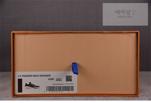Louis Vuitton 루이비통 x 타일러 크리에이터 LV 트레이너 모카 신발 14번 이미지