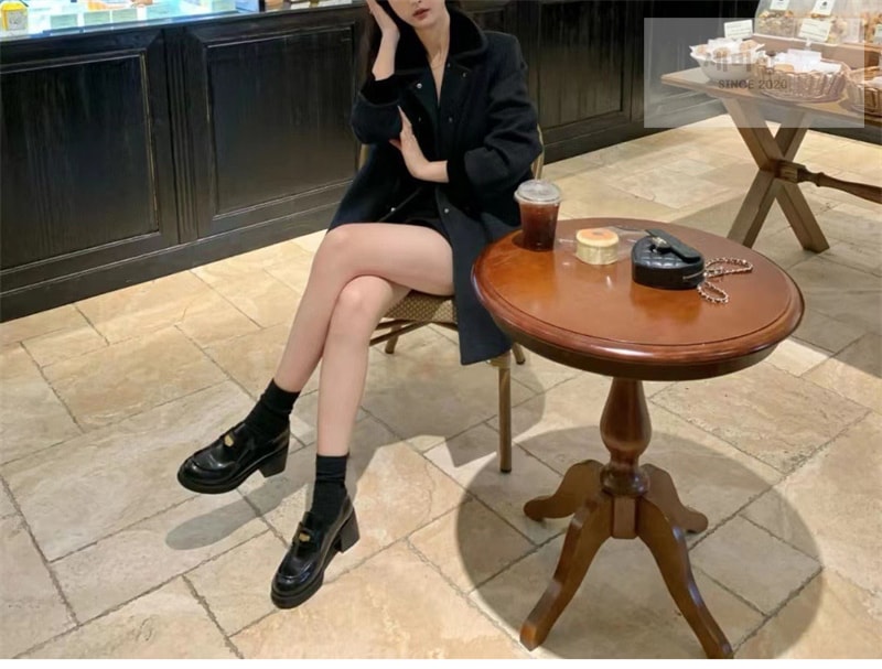 Miu Miu 미우미우 브러쉬드 레더 페니로퍼 신발 2번 이미지