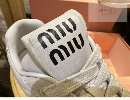 Miu Miu 미우미우 블리치드 스니커즈 신발 12번 이미지
