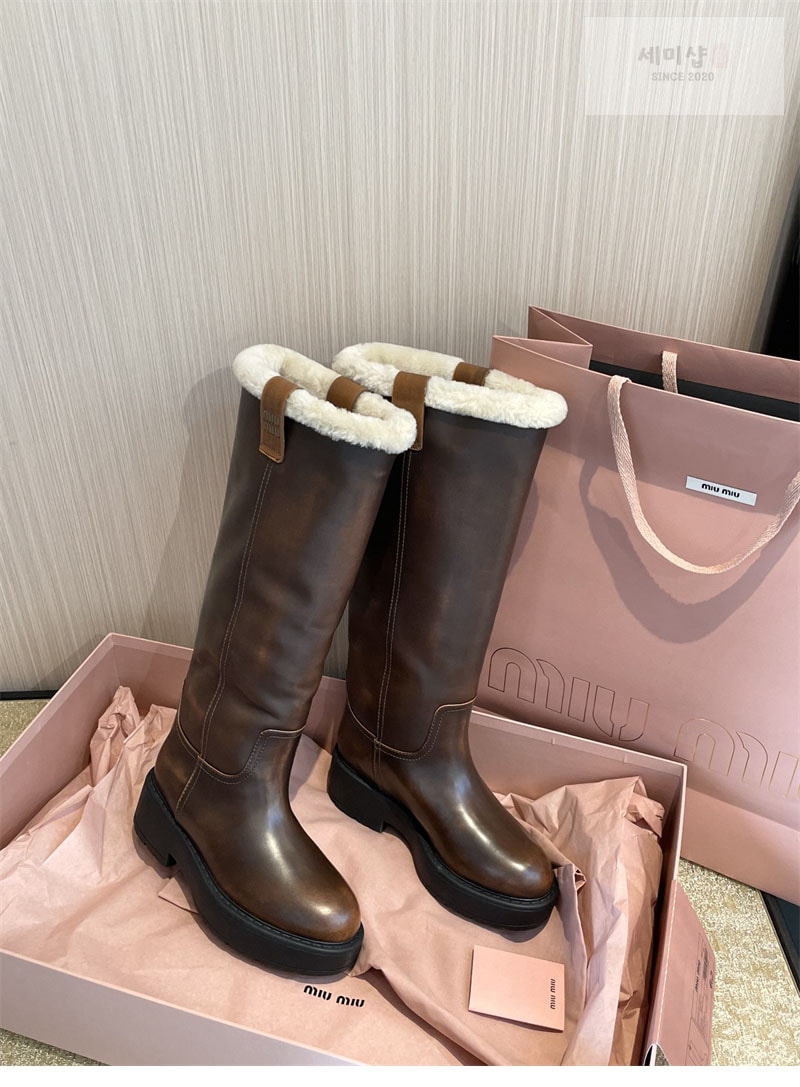Miu Miu 미우미우 시에나 롱 부츠 신발 7번 이미지