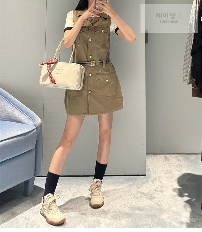 Miu Miu 미우미우 타이어 기능성 테크니컬 스니커즈 신발 2번 이미지