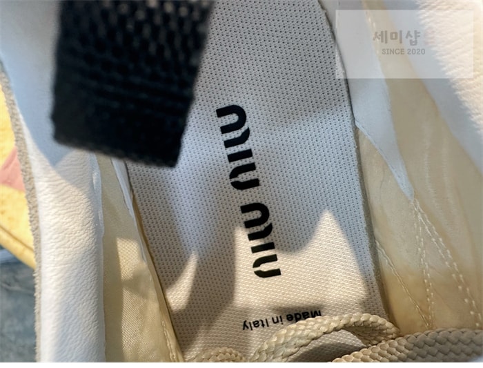 Miu Miu 미우미우 타이어 기능성 테크니컬 스니커즈 신발 18번 이미지
