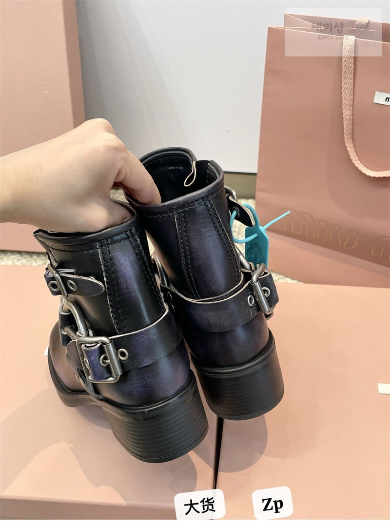 Miu Miu 미우미우 하네스 바이커 부츠 신발 16번 이미지