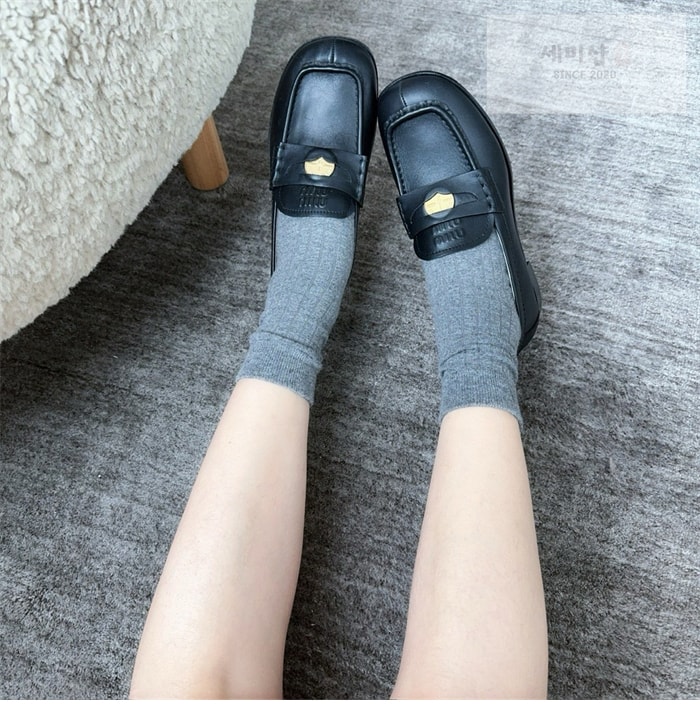Miu Miu 미우미우 25SS 클래식 페니로퍼 블랙 신발 15번 이미지
