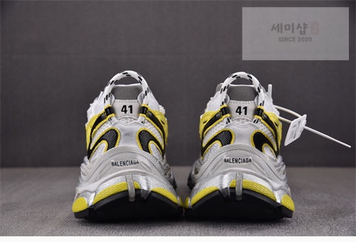 Balenciaga 발렌시아가 러너 2.0 화이트/옐로우 신발 5번 이미지