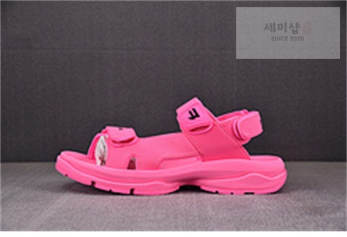 Balenciaga 발렌시아가 투어리스트 샌들 핑크 신발 2번 이미지