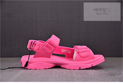 Balenciaga 발렌시아가 투어리스트 샌들 핑크 신발 3번 이미지