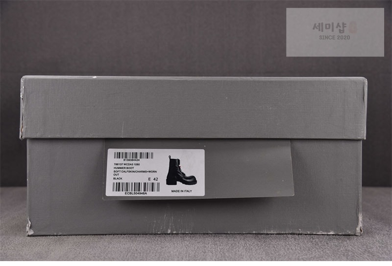Balenciaga 발렌시아가 하머 레이스업 부츠 신발 3번 이미지