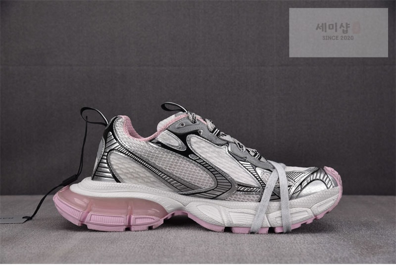 발렌시아가 발렌시아가 3XL 원아웃 이팩트 스니커즈 화이트 핑크 신발 12번 이미지
