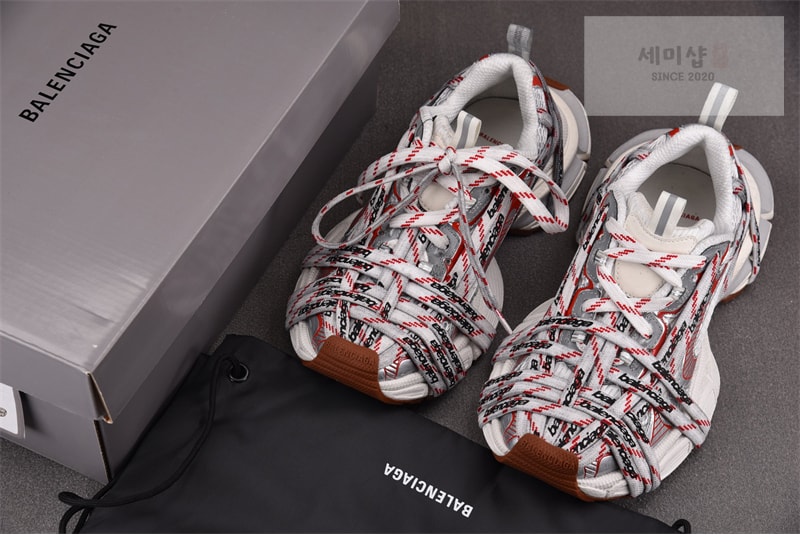 Balenciaga 발렌시아가 3XL 익스트림 레이스 스니커즈 그레이/레드/브라운 레플리카 8번 이미지 - 신발 | 세미샵 레플리카 사이트