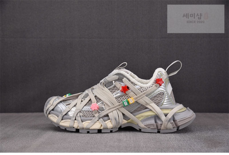 발렌시아가 발렌시아가 3XL 익스트림 레이스 스니커즈 에그쉘 멀티 신발 6번 이미지
