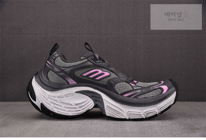 Balenciaga 발렌시아가 6XL 스니커즈 블랙/그레이 신발 12번 이미지