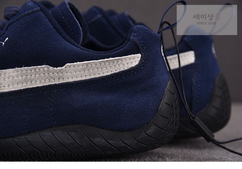 Balenciaga 퓨마 x 발렌시아가 스피드캣 스웨이드 네이비 화이트 신발 2번 이미지
