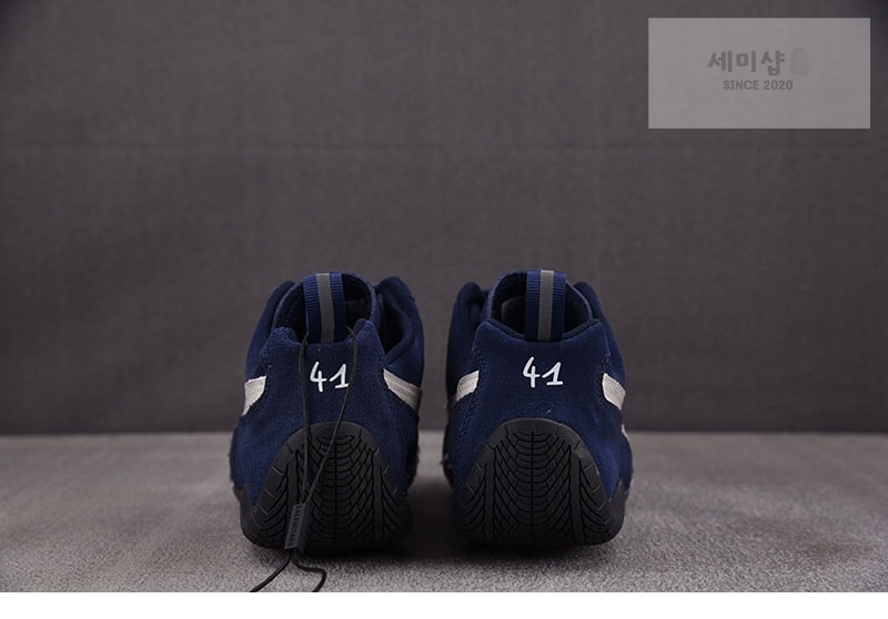 Balenciaga 퓨마 x 발렌시아가 스피드캣 스웨이드 네이비 화이트 신발 12번 이미지