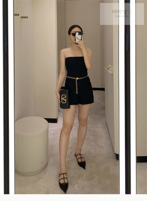 Valentino 발렌티노 펌프스 가라바니 락스터드 포인트 케이지 뮬 신발 2번 이미지