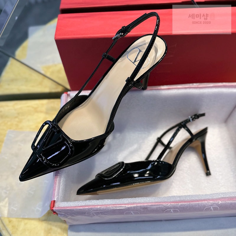 Valentino 발렌티노 VLOGO 시그니처 슬링백 신발 1번 이미지