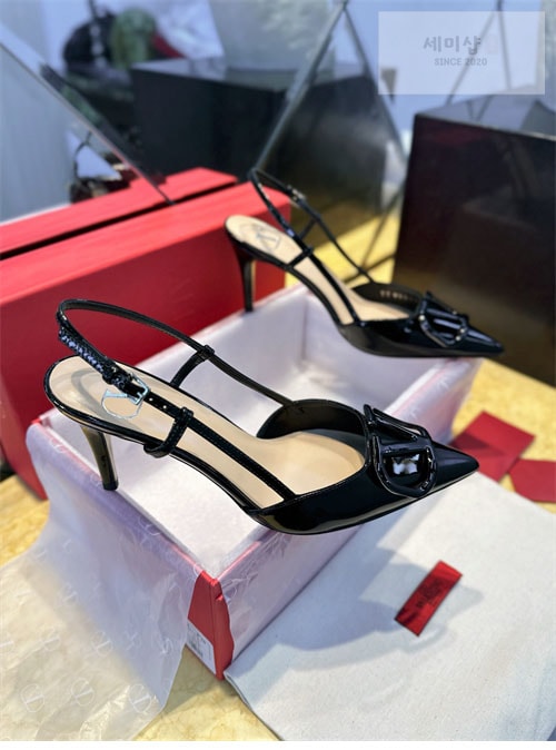 Valentino 발렌티노 VLOGO 시그니처 슬링백 신발 7번 이미지