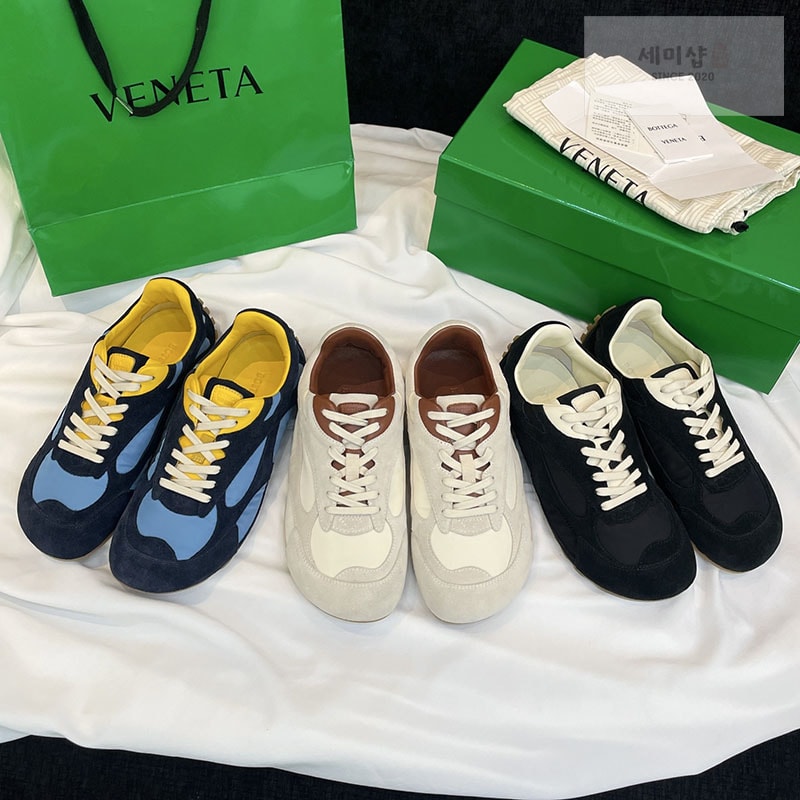Bottega Veneta 보테가베네타 오르빗 플래시 스니커즈 화이트 신발 1번 이미지