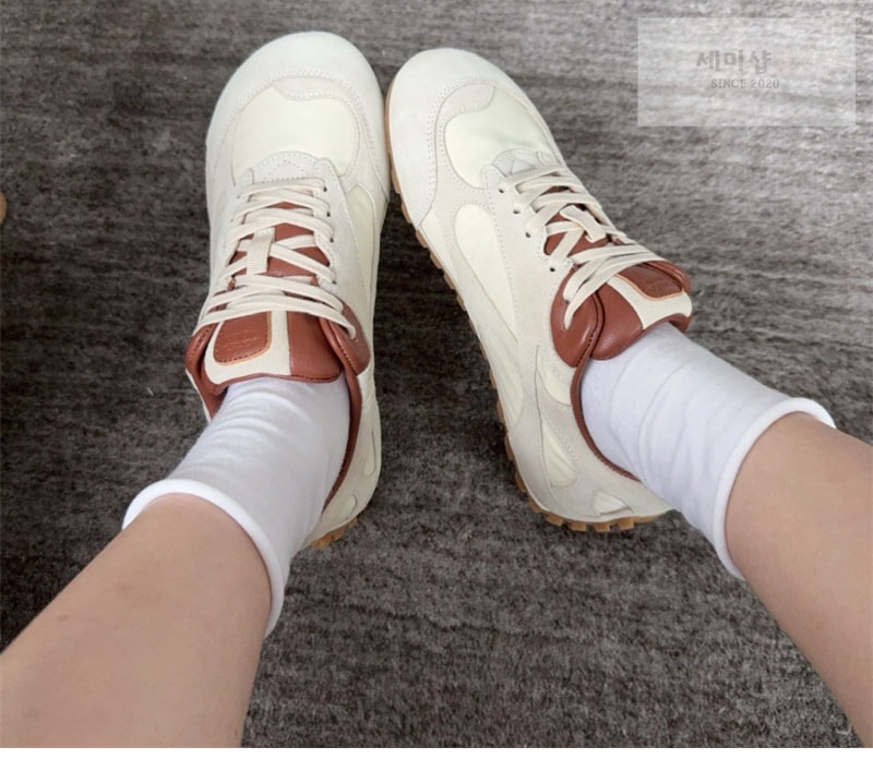 Bottega Veneta 보테가베네타 오르빗 플래시 스니커즈 화이트 신발 2번 이미지