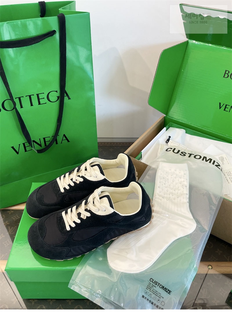 Bottega Veneta 보테가베네타 오르빗 플래시 스니커즈 화이트 신발 6번 이미지