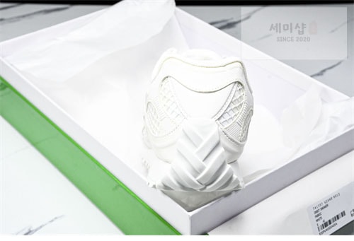 Bottega Veneta 보테가베네타 화이트 오브릿 메쉬 스니커즈 신발 6번 이미지