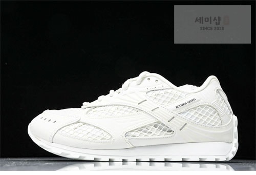 Bottega Veneta 보테가베네타 화이트 오브릿 메쉬 스니커즈 신발 7번 이미지