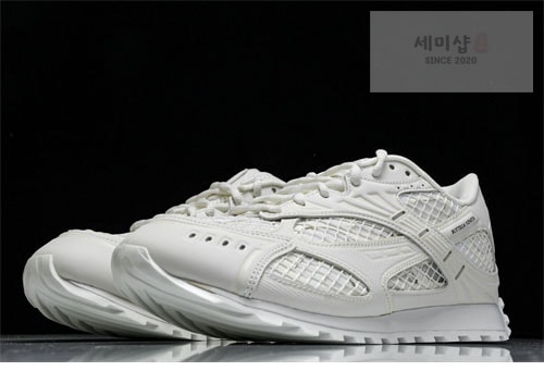 Bottega Veneta 보테가베네타 화이트 오브릿 메쉬 스니커즈 신발 8번 이미지