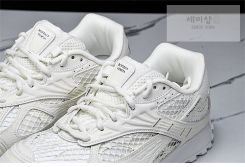 Bottega Veneta 보테가베네타 화이트 오브릿 메쉬 스니커즈 신발 27번 이미지