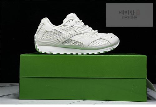 Bottega Veneta 보테가베네타 화이트 오브릿 메쉬 스니커즈 신발 23번 이미지