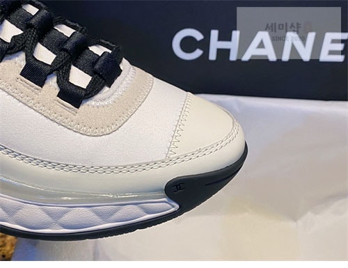 C H A N E L 샤넬 믹스드파이버 스니커즈 신발 8번 이미지