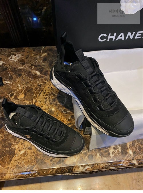 C H A N E L 샤넬 믹스드파이버 스니커즈 신발 18번 이미지