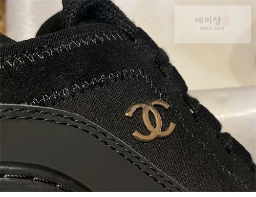 C H A N E L 샤넬 믹스드파이버 스니커즈 신발 25번 이미지