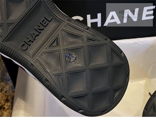 C H A N E L 샤넬 믹스드파이버 스니커즈 신발 28번 이미지