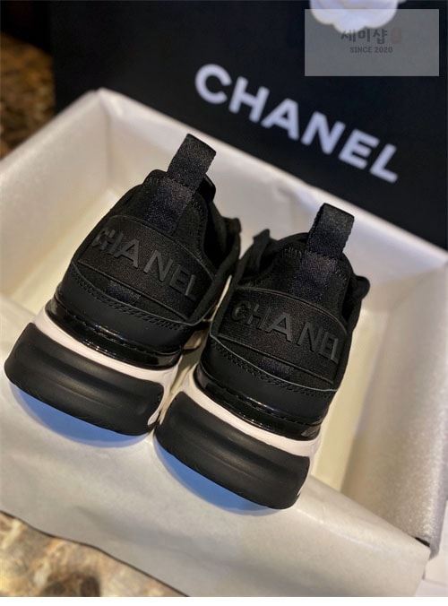 C H A N E L 샤넬 믹스드파이버 스니커즈 신발 31번 이미지