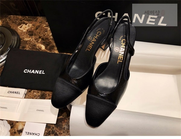 C H A N E L 샤넬 슬링백 클래식 고트스킨 7cm 신발 4번 이미지