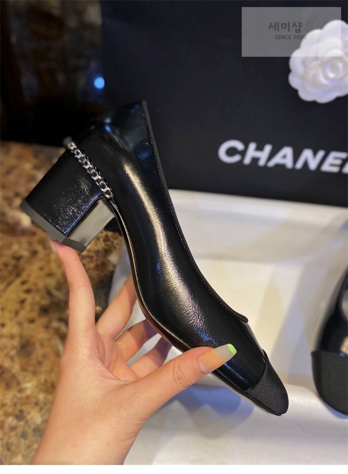 C H A N E L 샤넬 체인 펌프스 신발 17번 이미지
