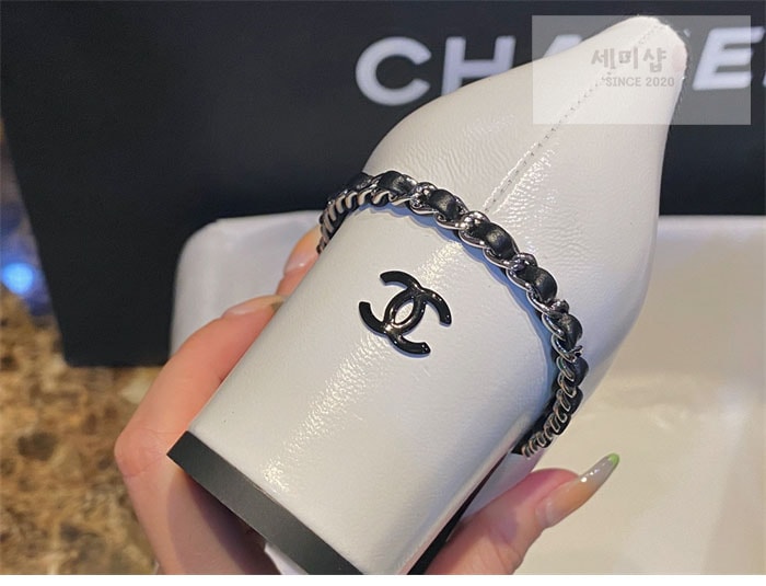 C H A N E L 샤넬 체인 펌프스 신발 13번 이미지