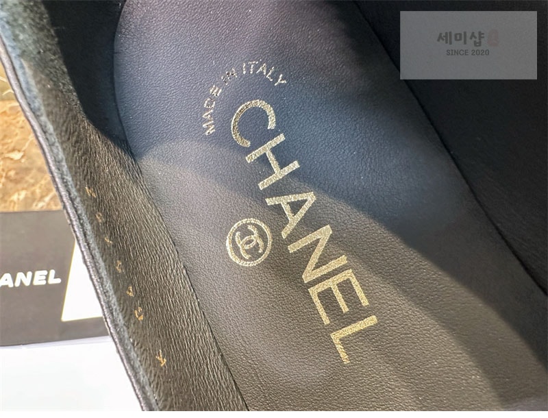 샤넬 샤넬 카프스킨 진주 스트랩 메리제인 구두 신발 21번 이미지