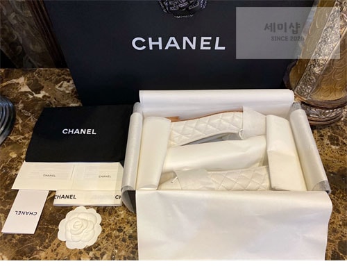 C H A N E L 샤넬 카프스킨 퀼팅 발레리나 플랫 슈즈 신발 2번 이미지
